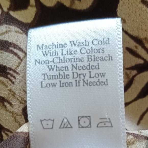 LIKE NEW Coldwater Creek Beautiful Floral/Tropical Print Dress - Picture 5 of 5